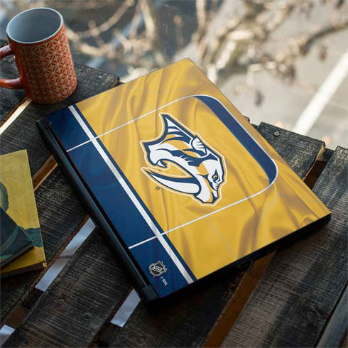 NHL Nashville Predators Jersey MSI GS65 Stealth Laptop Skin