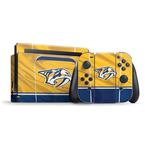 NHL Nashville Predators Jersey Nintendo Switch Bundle Skin