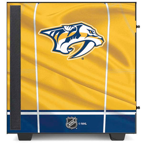 NHL Nashville Predators Jersey NZXT H510 Compact ATX Mid-Tower Case Skin