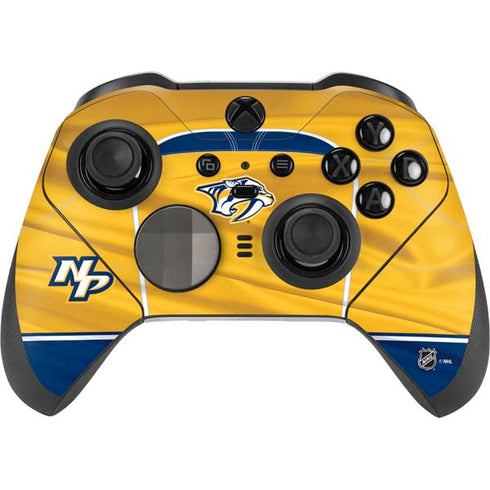 NHL Nashville Predators Jersey Xbox Elite Wireless Controller Series 2 Skin