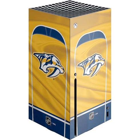 NHL Nashville Predators Jersey Xbox Series X Console Skin