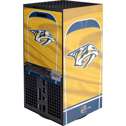 NHL Nashville Predators Jersey Xbox Series X Console Skin