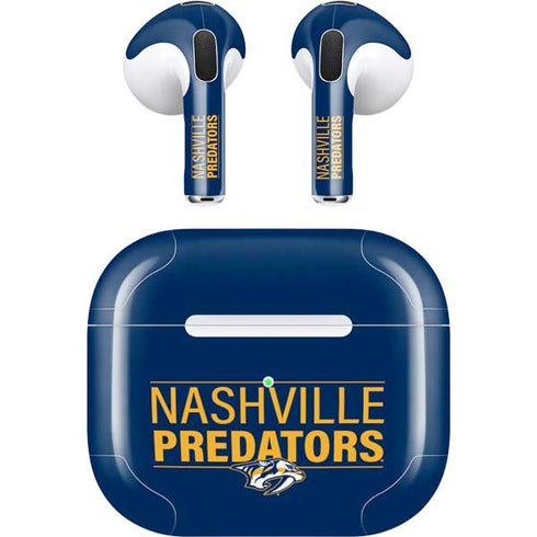 NHL Nashville Predators Lineup Apple AirPods (3rd Gen 2021) Skin