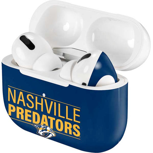 NHL Nashville Predators Lineup Apple AirPods Pro Skin