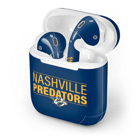 NHL Nashville Predators Lineup Apple AirPods Skin