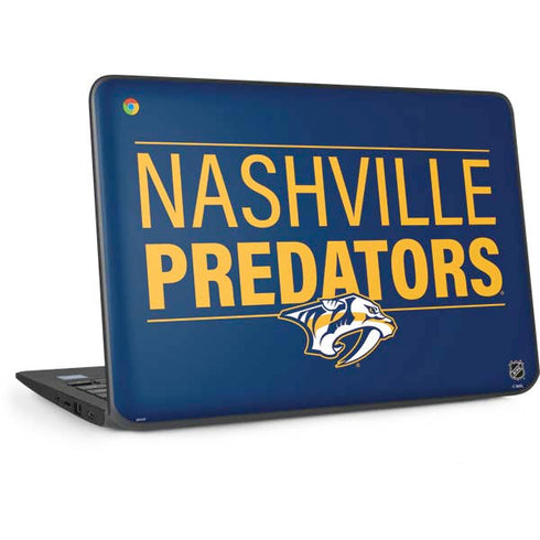 NHL Nashville Predators Lineup HP Chromebook Skin