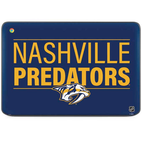 NHL Nashville Predators Lineup HP Chromebook Skin