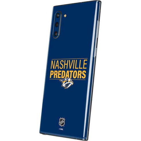 NHL Nashville Predators Lineup Galaxy Note 10 Skin