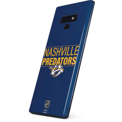 NHL Nashville Predators Lineup Galaxy Note 9 Skin