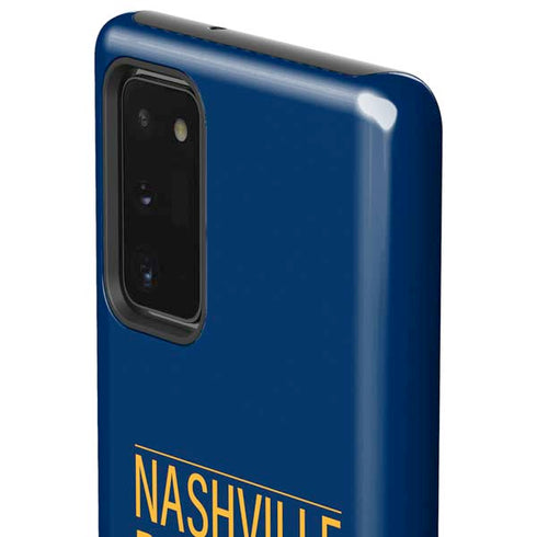 NHL Nashville Predators Lineup Galaxy Note20 5G Pro Case