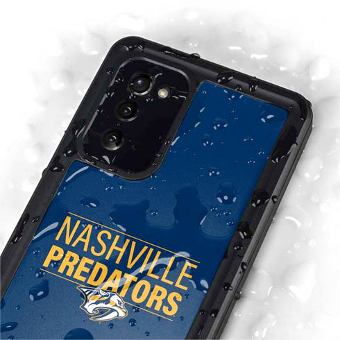 NHL Nashville Predators Lineup Galaxy Note20 5G Waterproof Case