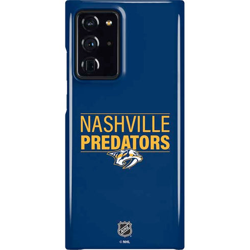 NHL Nashville Predators Lineup Galaxy Note20 Ultra 5G Lite Case