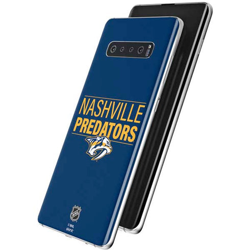 NHL Nashville Predators Lineup Galaxy S10 Plus Skin