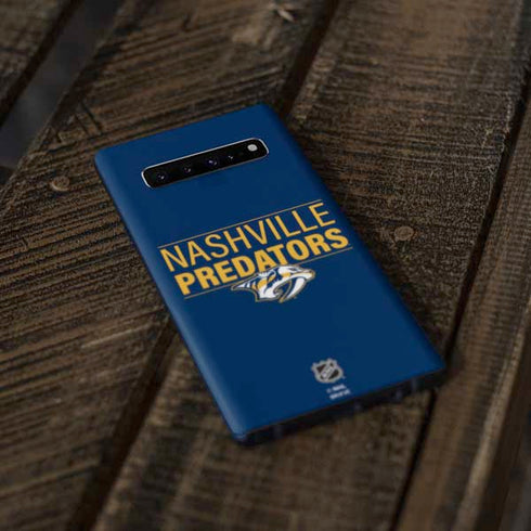 NHL Nashville Predators Lineup Galaxy S10 Skin
