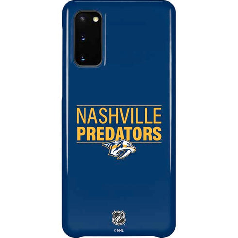 NHL Nashville Predators Lineup Galaxy S20 Lite Case