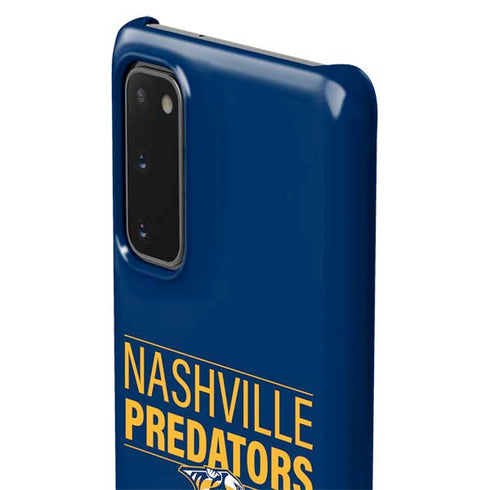 NHL Nashville Predators Lineup Galaxy S20 Lite Case