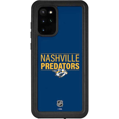 NHL Nashville Predators Lineup Galaxy S20 Plus Waterproof Case