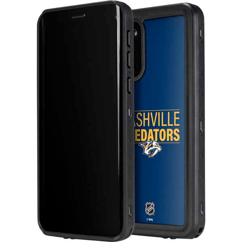 NHL Nashville Predators Lineup Galaxy S20 Plus Waterproof Case