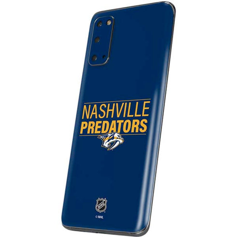 NHL Nashville Predators Lineup Galaxy S20 Skin