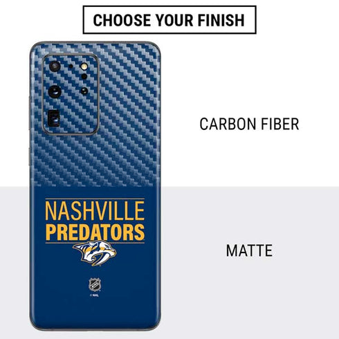 NHL Nashville Predators Lineup Galaxy S20 Ultra 5G Skin