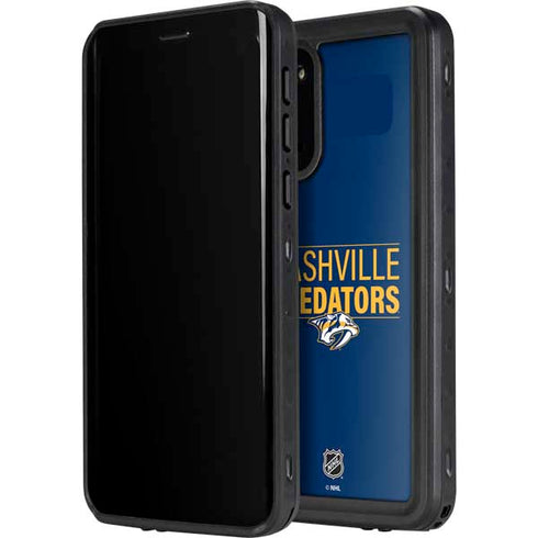 NHL Nashville Predators Lineup Galaxy S20 Waterproof Case