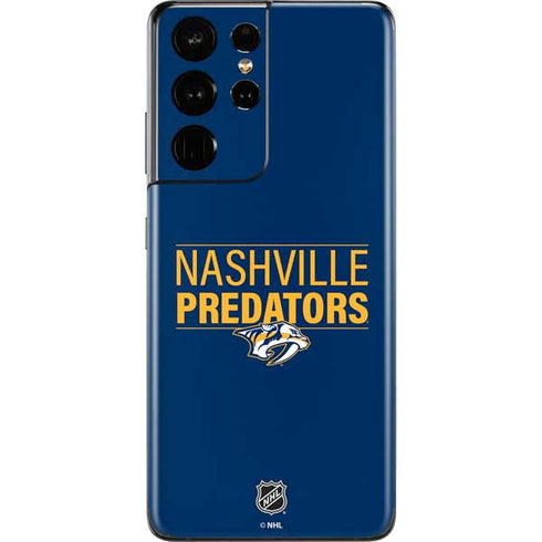 NHL Nashville Predators Lineup Galaxy S21 Ultra 5G Skin
