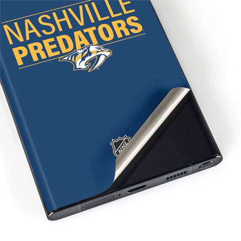 NHL Nashville Predators Lineup Galaxy S22 Ultra Skin