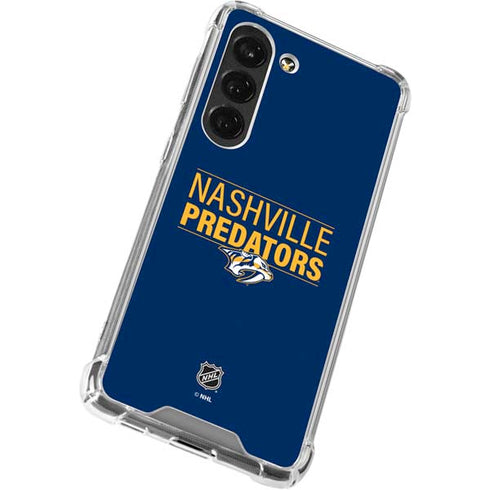 NHL Nashville Predators Lineup Galaxy S23 Clear Case