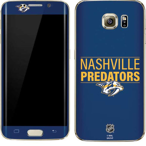NHL Nashville Predators Lineup Galaxy S7 Edge Skin