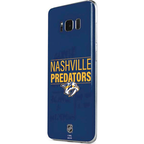 NHL Nashville Predators Lineup Galaxy S8 Skin