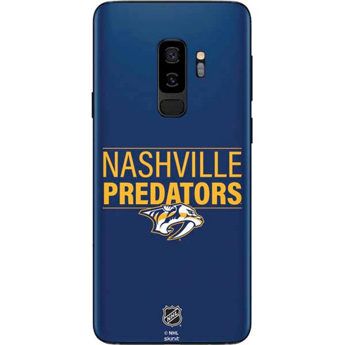 NHL Nashville Predators Lineup Galaxy S9 Plus Skin