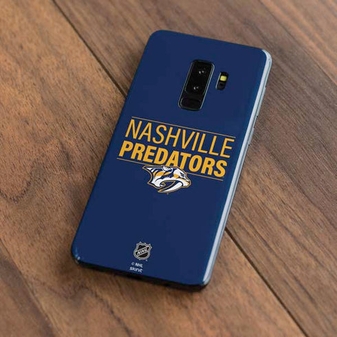 NHL Nashville Predators Lineup Galaxy S9 Plus Skin