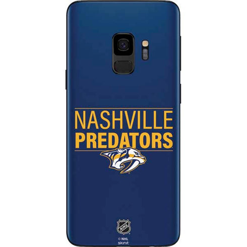 NHL Nashville Predators Lineup Galaxy S9 Skin