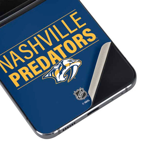 NHL Nashville Predators Lineup Galaxy Z Flip5 5G Skin