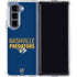 NHL Nashville Predators Lineup Galaxy Z Fold5 5G Clear Case