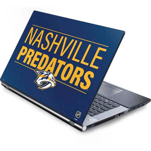 NHL Nashville Predators Lineup Generic Laptop Skin