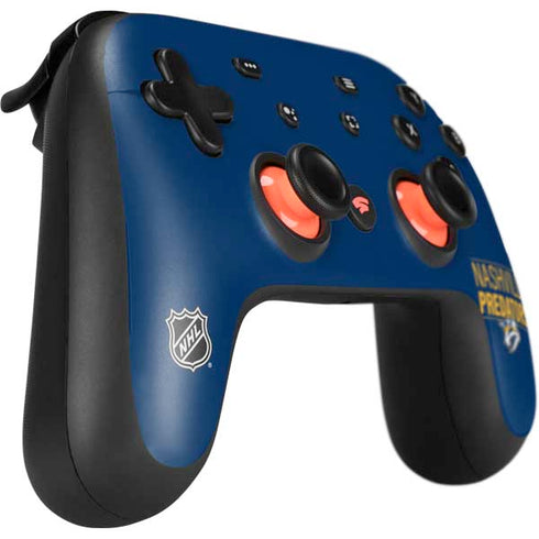 NHL Nashville Predators Lineup Google Stadia Controller Skin