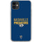 NHL Nashville Predators Lineup iPhone 11 Clear Case