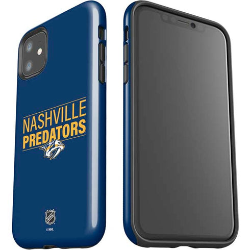 NHL Nashville Predators Lineup iPhone 11 Impact Case