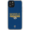 NHL Nashville Predators Lineup iPhone 11 Pro Clear Case