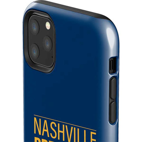 NHL Nashville Predators Lineup iPhone 11 Pro Max Impact Case