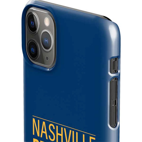NHL Nashville Predators Lineup iPhone 11 Pro Max Lite Case
