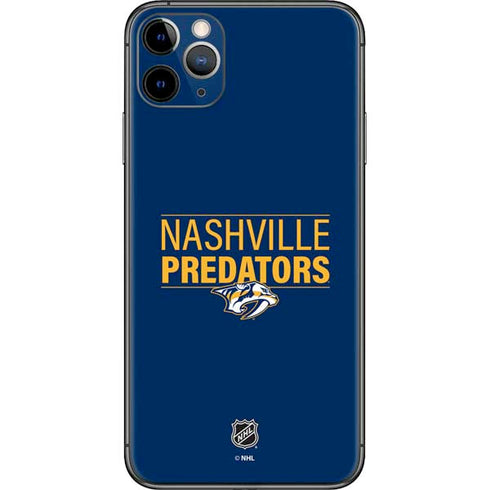NHL Nashville Predators Lineup iPhone 11 Pro Max Skin