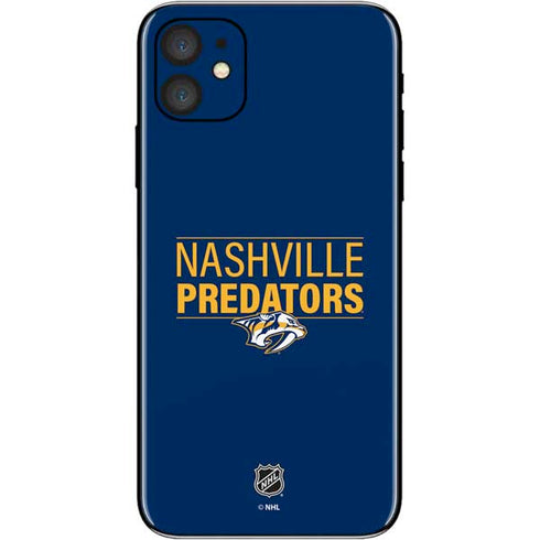 NHL Nashville Predators Lineup iPhone 11 Skin