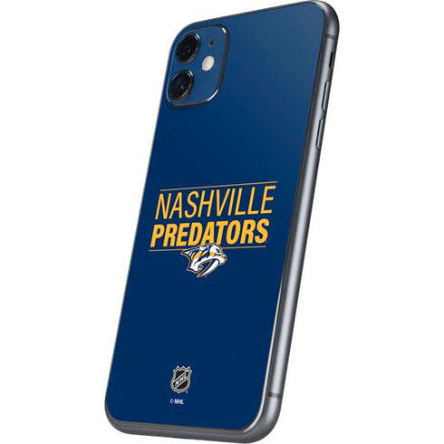 NHL Nashville Predators Lineup iPhone 11 Skin