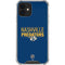 NHL Nashville Predators Lineup iPhone 12 Clear Case