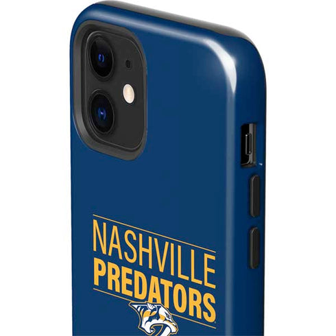NHL Nashville Predators Lineup iPhone 12 Impact Case