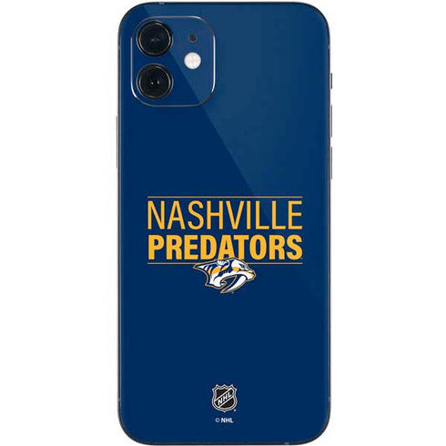 NHL Nashville Predators Lineup iPhone 12 Mini Skin