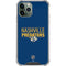 NHL Nashville Predators Lineup iPhone 12 Pro Max Clear Case