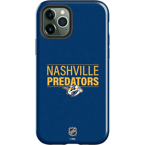 NHL Nashville Predators Lineup iPhone 12 Pro Max Impact Case